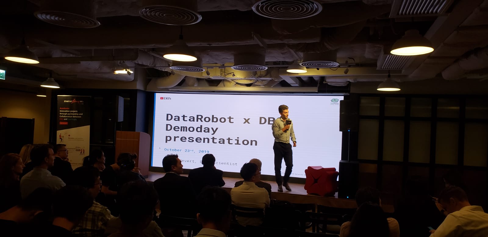 Talk de Félix Revert au DBS Executive Demo Day 2019